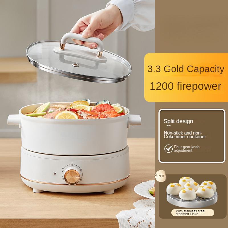 220 В Электрический Горшок Бытовая Бытовая Раздельная Электрическая Варочная Горшок Мультиварка