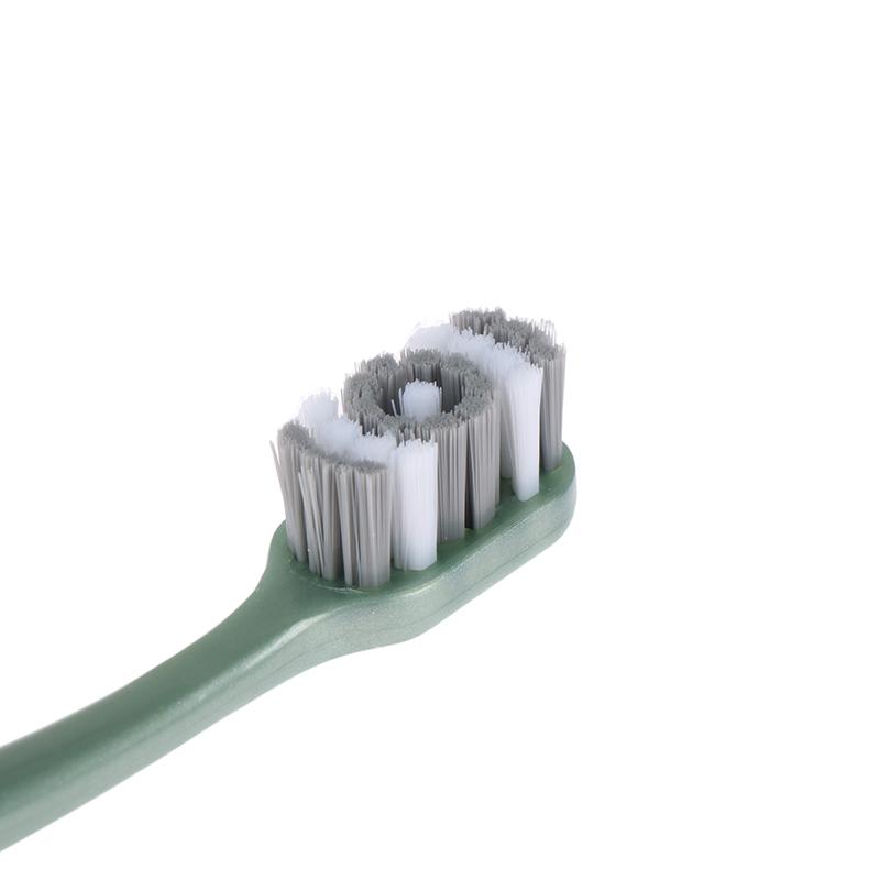 Зубная щетка Отбеливание зубов Сверхжесткая щетина Крест Удаление налета с языка Бактерии Пятна Стоматологический Уход за полостью рта