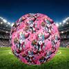 Superhero Print Size 5 Soccer Ball, PU Wear Resistant Football for Match Training and Daily Practice, Birthday Gift for Soccer Fans