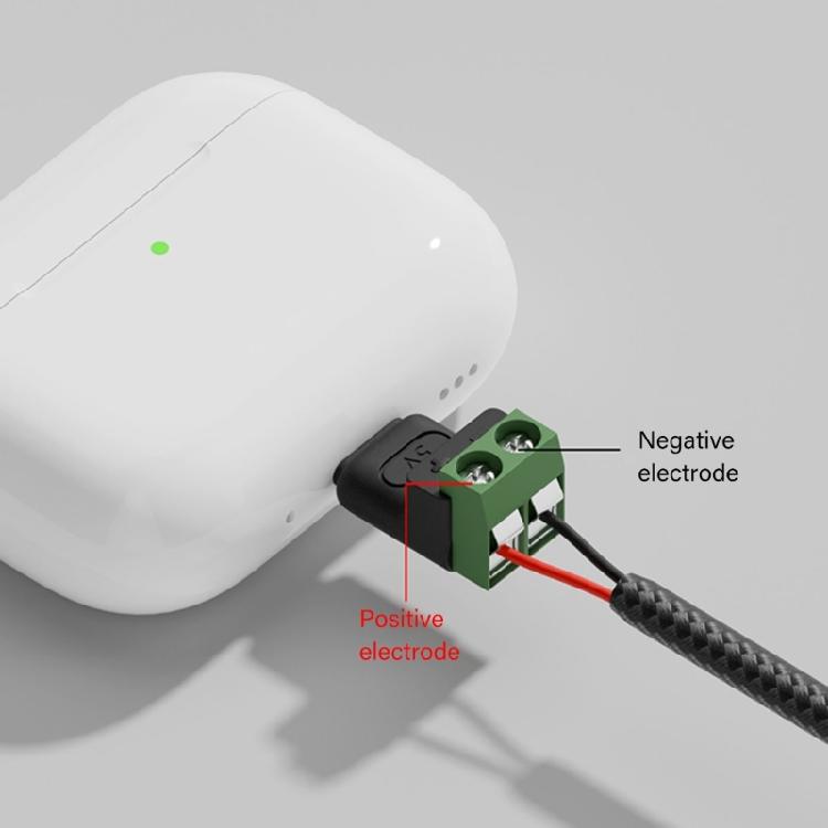 Двойного назначения Micro USB на 2-контактный клеммный разъем 5V3A Адаптер-зарядное устройство для бытовой электроники, игрушек