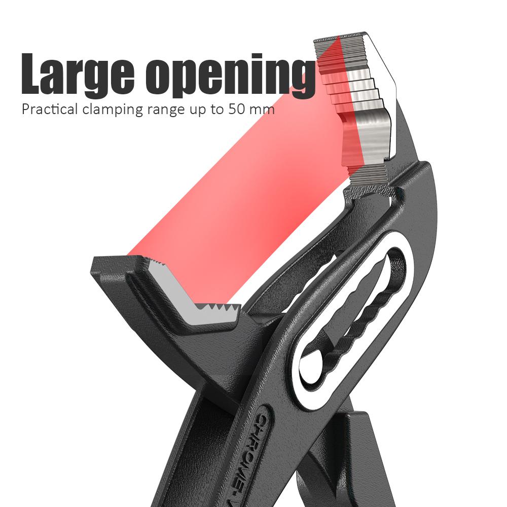 LAOA VDE ключ для водяного насоса 10-дюймовый изолированный трубный ключ плоскогубцы для водяного насоса инструмент электрика CR-V