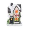 Christmas Village House LED Christmas Resin Light House with LED Light Battery Operated