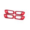 Onami 11CIV-50-R 11CIV-50-R Honda Civic Door Handle Cover Interior Panel Honda New CIVIC FL1 ABS 4P [Red (Matted)]