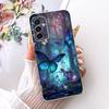 For Samsung M23 5G Case Transparent Cute Cat Fashion Butterfly Funny Painted Casing For Samsung Galaxy M23 5G SM-M236B SM-M236L