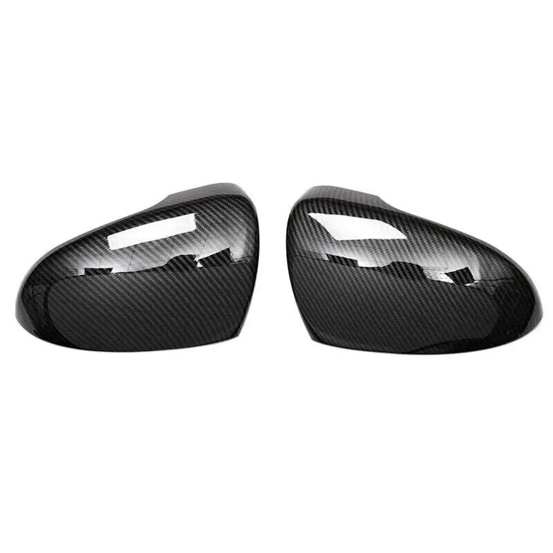 For Hyundai Tucson 2015- 2016 2017 2018  Car Rearview Side Mirror Cover Wing Cap Exterior Door Rear View Case Trim Frame