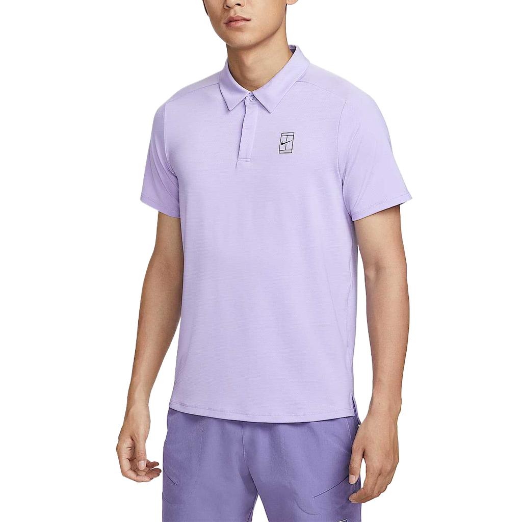 Nike Мужское теннисное поло с молнией Court Advantage Dri-FIT FZ6908-515