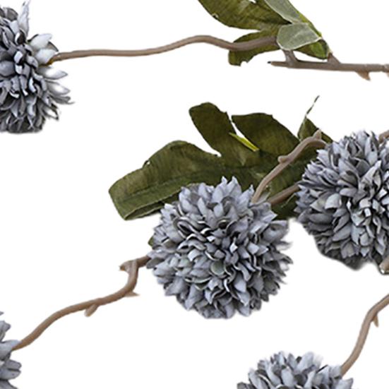 1 Ветка Искусственный Шелковый Цветок Яркий Пасторальный 5 Головок Декоративный Реалистичный Искусственный