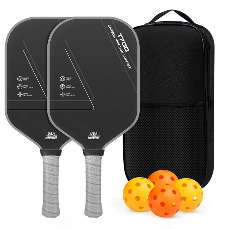 Pickleball Paddle T700 Carbon Fiber Textured Matte 16mm