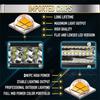 CO LIGHT Led Light Bar Former 32 Inch 50000LM 2-Row Offroad Led Bar off-road use Spot Flood Combo for Truck SUV ATV Utv 12V 24V