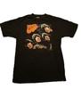 Винтажная Черная Футболка 2005 года The Beatles Альбом Rubber Soul Размер Medium Унисекс