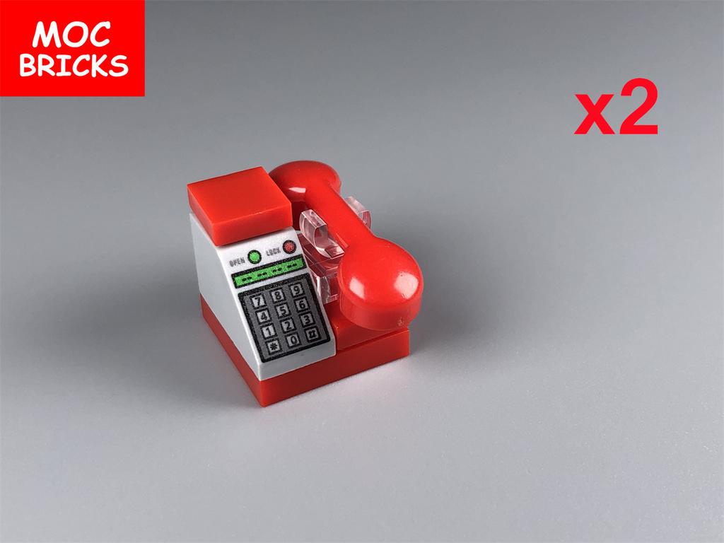 Нетоксичные кубики Moc Город Ужасов Золотой Серебряный Пистолет для Денег Монеты Мешок с Долларами Портфель Фигурка 4 см Аксессуары Полиции Строительный Блок Детские Игрушки