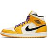 Мужские кроссовки Air 1 Mid Lakers Gold University-Gold Pale-Ivory-Court-Purple-Black 852542-700