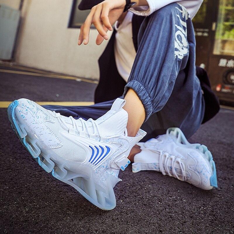 Мужские кроссовки для тенниса, роскошные дышащие повседневные туфли на шнуровке, кроссовки для баскетбола, модные нескользящие кроссовки для бега для мужчин