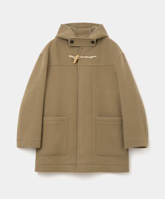 Uniform Bridge Oversized Wool Duffle Coat Camel