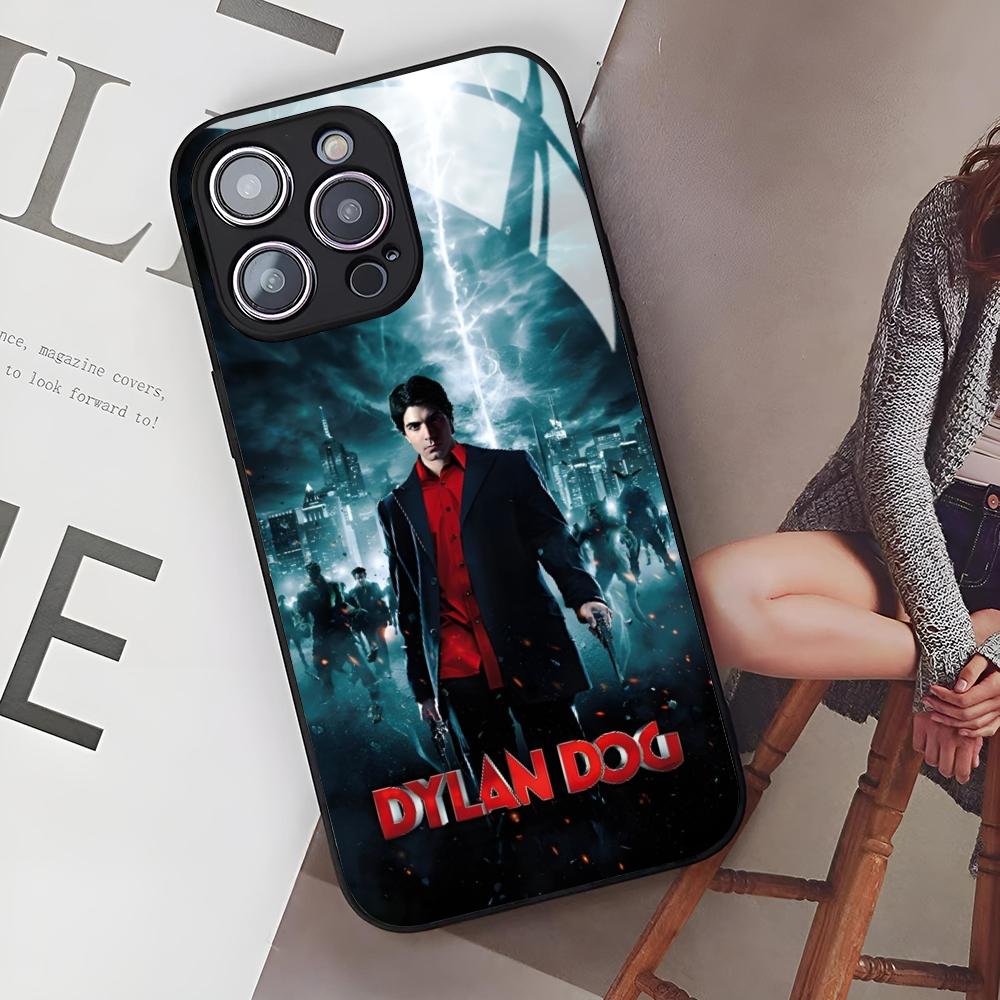 Чехол для телефона Dylan Dog из комиксов для iPhone 17 Air 16 15 14 12 11 13 Pro Max Mini Se Стеклянная крышка