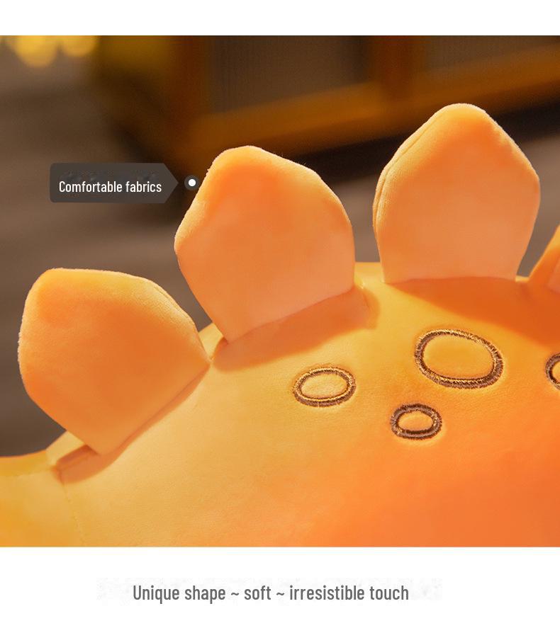 Плюшевая игрушка динозавра: Милая спящая кукла и подушка для детей