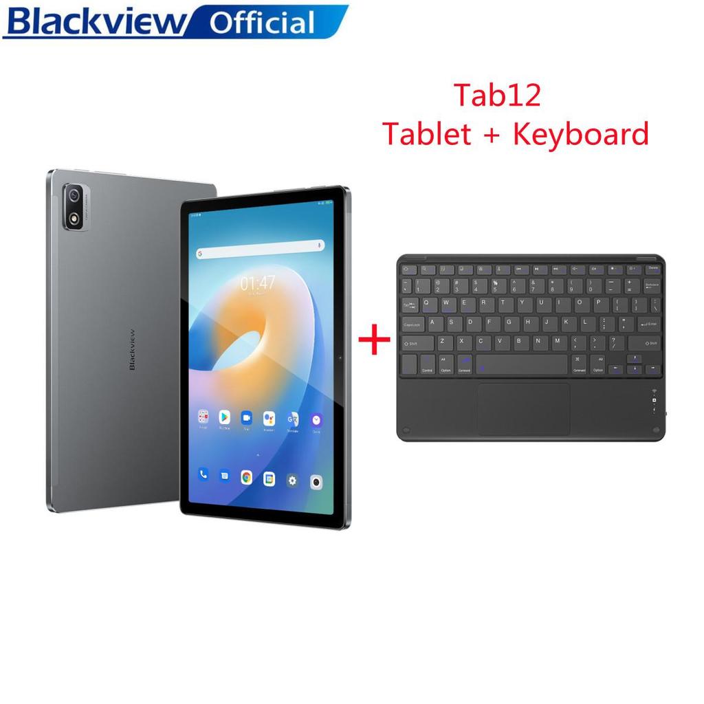 Blackview Tab 12 10,1-дюймовый Android 11 Unisoc SC9863A Восьмиядерный 4 ГБ ОЗУ 64 ГБ ПЗУ Планшеты ПК Двойной Wi-Fi 6580 мАч Ультратонкий портативный
