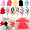 Plush Clothing Accessories Mini Nightgown Party Dressing Long Coat Winter Overcoat