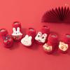 Rabbit Kids Chinese New Year Socks Fortune Cat Longevity Lock Hosiery  New Year