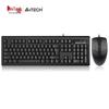 Проводная клавиатура и мышь A4Tech KK-5520UU