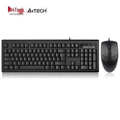 Проводная клавиатура и мышь A4Tech KK-5520