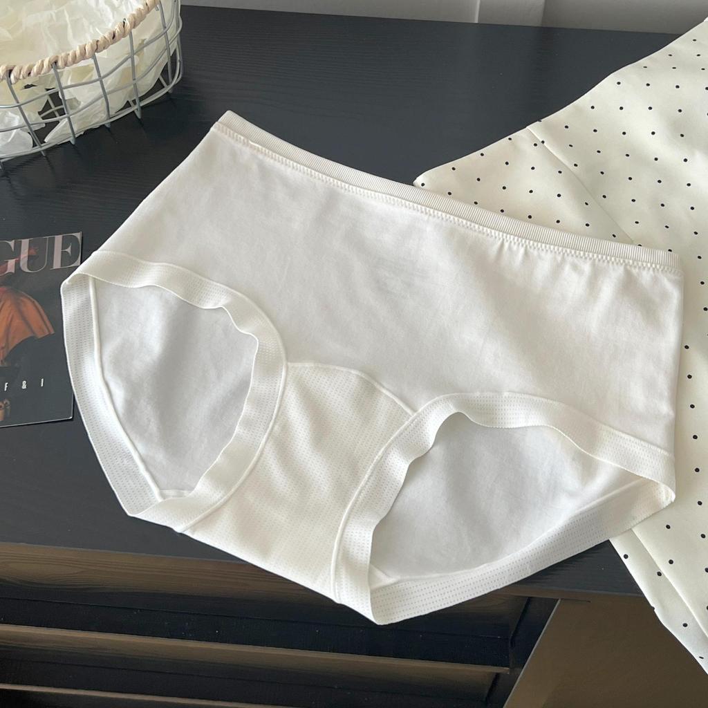 Мощные базовые женские трусики-сетка 9801, цвета низкой насыщенности, удлиненная ластовица, дизайн «банан», 60 штук.