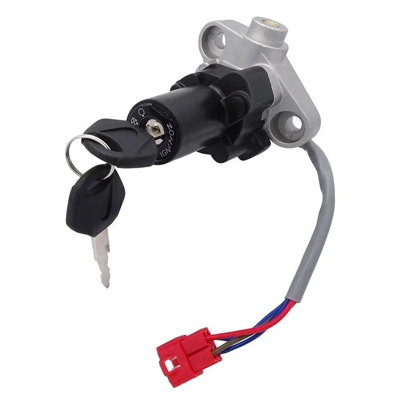 1 комплект мотоциклетного переключателя зажигания и замка топливного бака для Yamaha V-Star Drag Star XVS400 XVS650 XVS1100 Classic Custom