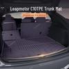 Коврик в багажник Leapmotor C10: Термопластичный эластомер (ТПЭ), Полуокруглое исполнение, Водонепроницаемое, Подходит для 26 моделей, Автомобильный аксессуар