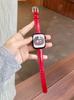 Подходит для Apple S11/10 watch с ремешком из кожи с конским маслом iwatch9876SE Huawei fit4 Xiaomi 9pro