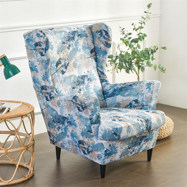 Чехлы на стулья в богемном стиле, эластичные чехлы на кресла из спандекса, чехлы для диванов в скандинавском стиле с чехлами на подушки сидений, защитный чехол для мебели