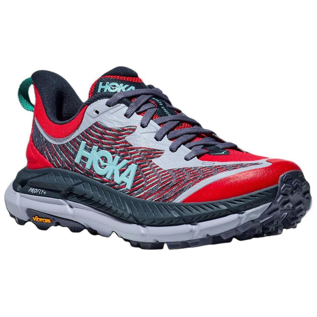 HOKA Mafate Speed 4 Cerise Stormy Skies Men Sneakers Red 1129930-CTRM