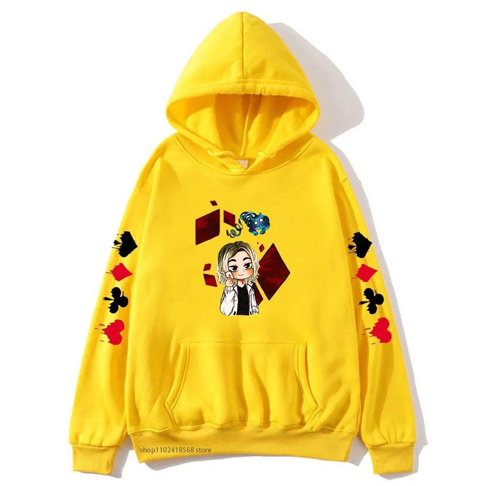Милая толстовка с капюшоном Chishiya Alice In Borderland с графическим принтом, толстовки с аниме-принтом для мужчин и женщин