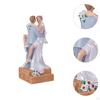 Wedding Cake Topper Bride and Groom Figurine Decoration Dolls for