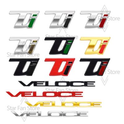 Металлический 3D значок VELOCE TI Наклейки Эмблема на багажник кузов автомобиля Стайлинг Для Giulietta Spider Junior Stelvio Tonale Mito