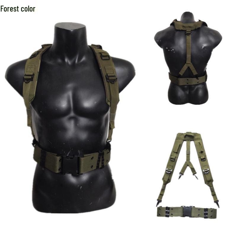 Multi-functional Tactical Carrying Rig with Weighted Y & H Straps