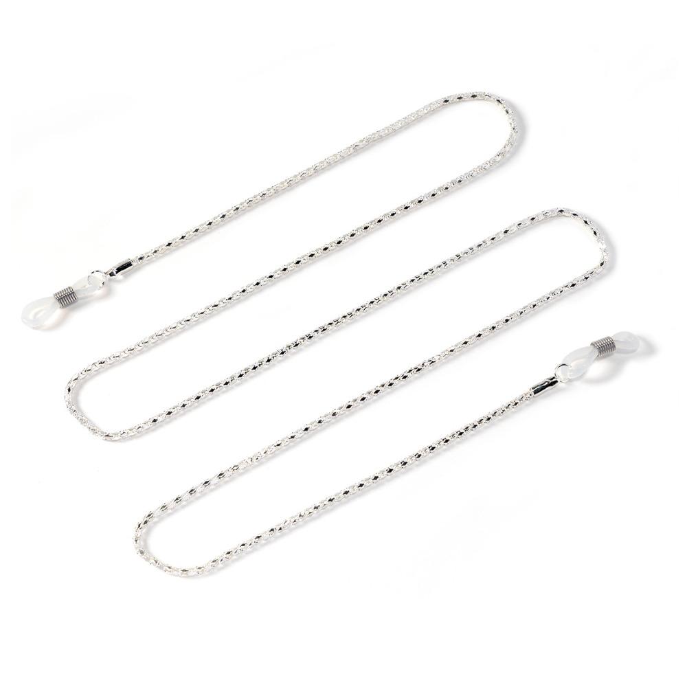 Модные Нескользящие Цепочки для Очков Полые Металлические с Алмазными Бусинами Шнурок для Солнцезащитных Очков Шнурок для Маски Шнурок для Очков Женские Мужские