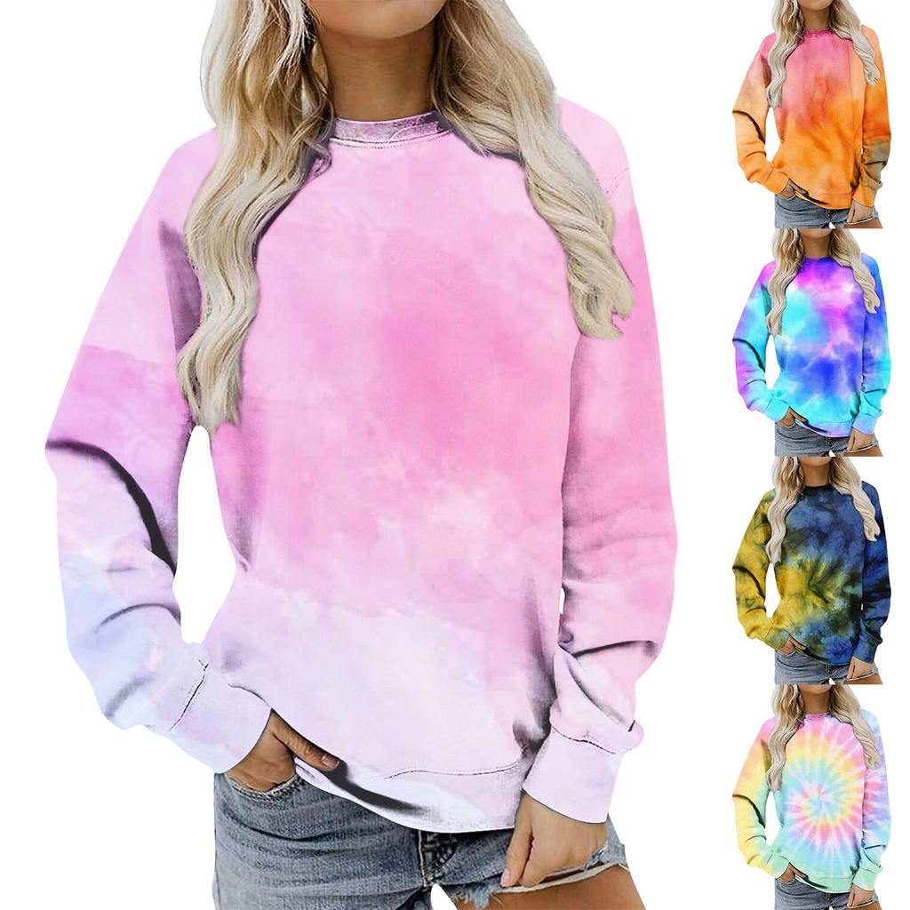 Women's Clothing Autumn Winter Halloween Round Neck Long Sleeve Large Loose Plush Thickened Sweater Top