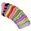 20 Pairs Of Teenager's Fashion Cute Pattern Low-cut Socks, Comfy & Breathable Soft & Elastic Thin Socks For Spring And Summer