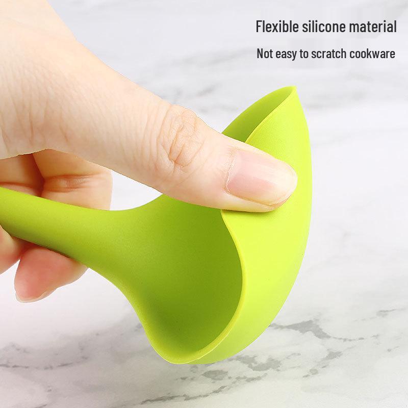 Silicone Non-stick Semi-transparent Baby Food Ladle