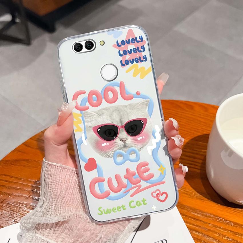 Для Huawei Nova 2 2S 3 3e 4 4e 5 5i 7i 6 7 SE Роскошный прозрачный чехол для телефона с красивым узором крыльев бабочки, мягкий силиконовый противоударный чехол для Huawei