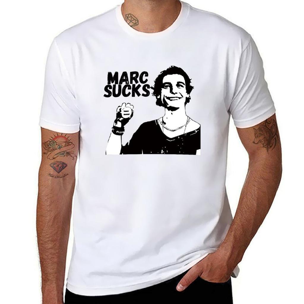 Empire Records Marc Sucks T-Shirt T Shirts for Man Slim Fit Man T Shirt Heavy Cotton T-Shirt