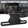 Universal Trailer License Plate Holder Aluminum Alloy Car Tag Frame Plate Holder  Trailer