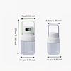 with Two Lids Electric  Fruit Blender Cordless Automatic Juicing Cup BPA-Free Smoothie Maker  Home