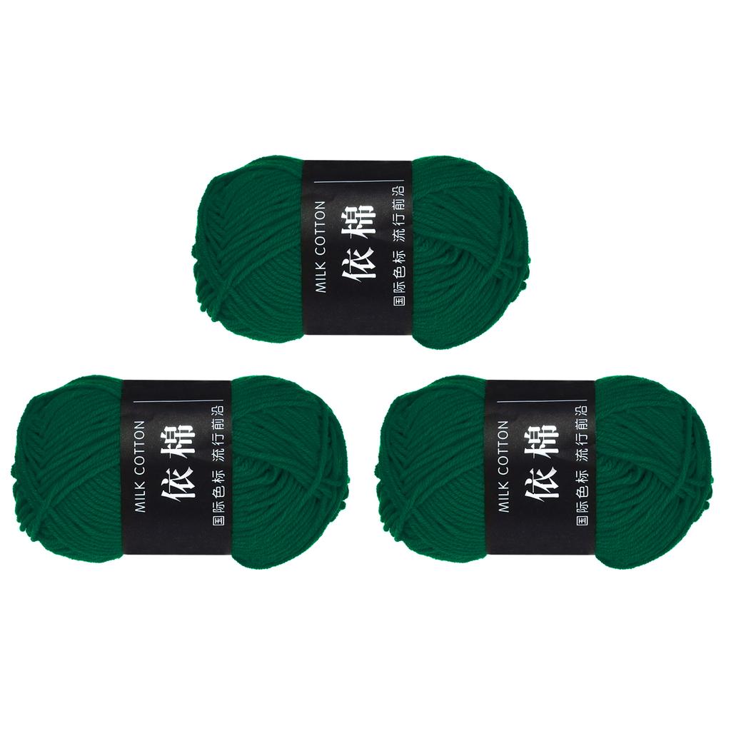 3 мотка хлопковой пряжи, 60% хлопок, 40% акрил пряжа для вязания крючком, пряжа для пледа для вязания крючком золото