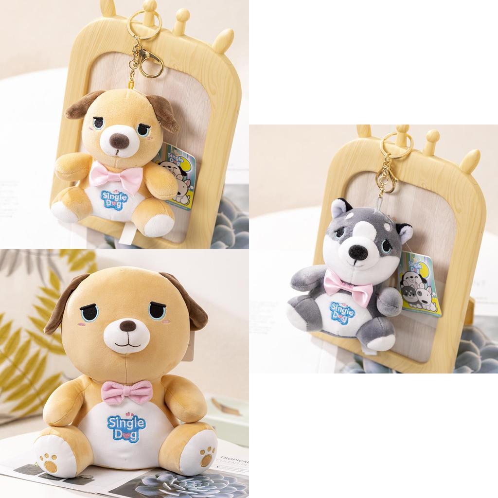 Одинокий Плюшевый Пес Хаски Маленькая Кукла Подвеска Трансграничная Тряпичная Кукла Подарок