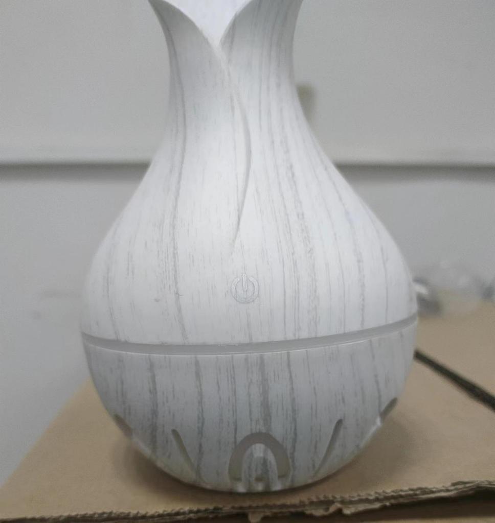 Креативный USB-увлажнитель воздуха с функцией ароматерапии и эффектом дыма и древесной фактуры с возможностью нанесения индивидуального логотипа