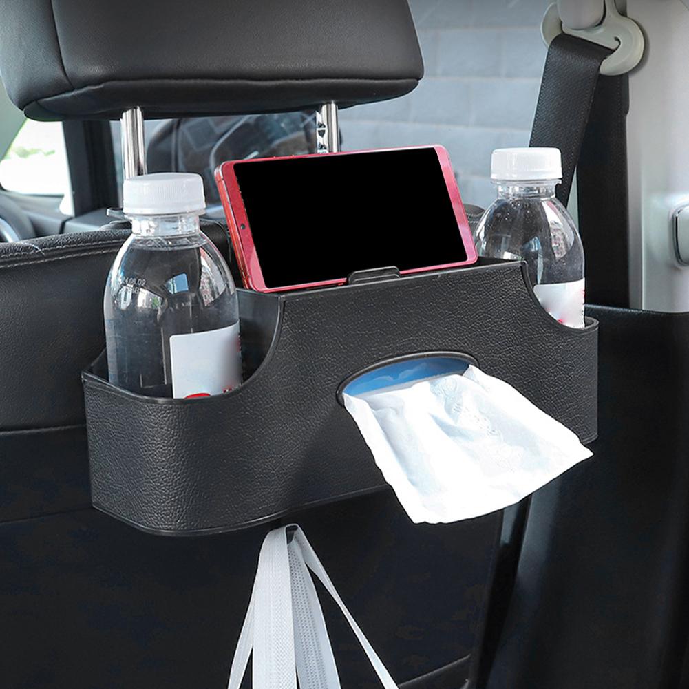 Многофункциональный ящик для хранения на заднем сиденье автомобиля, многокарманные аксессуары, держатели для внутренних коробок, багажник A Y1U5