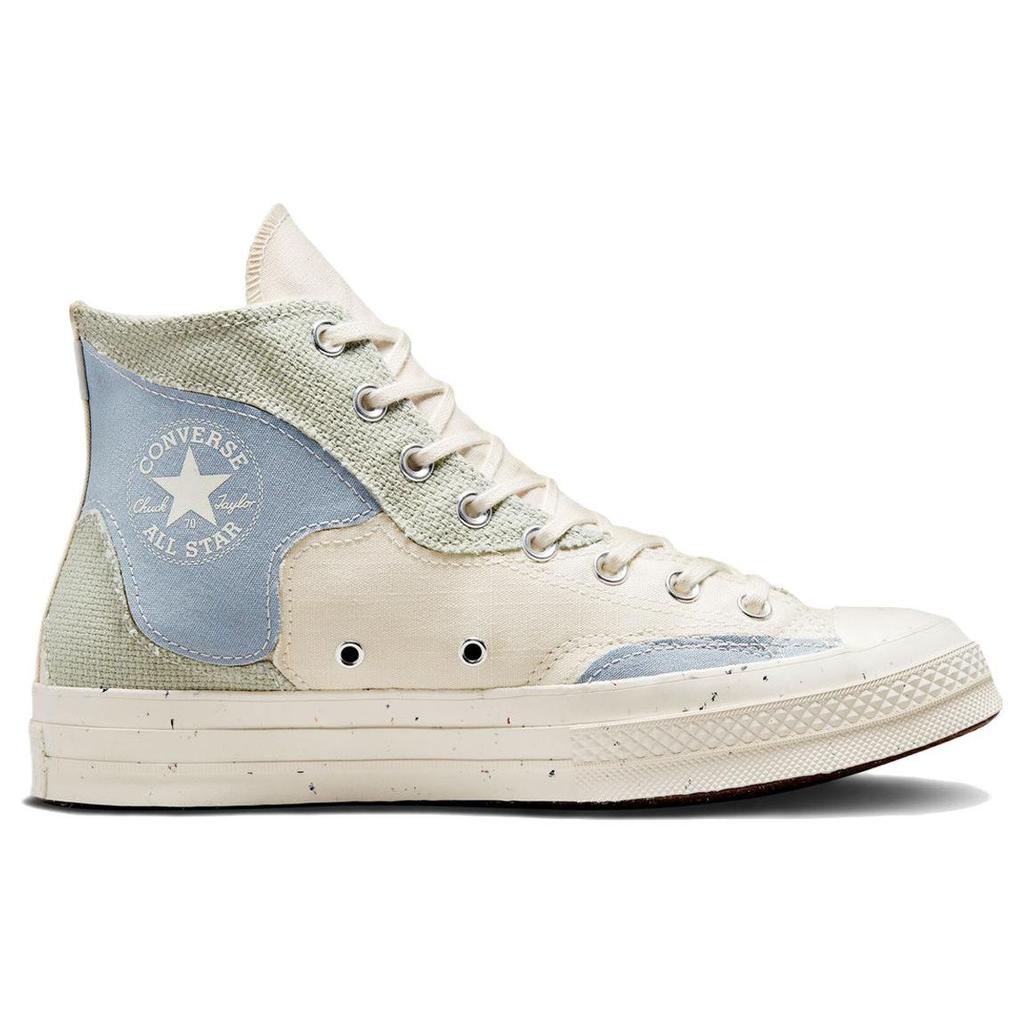 Converse Chuck 70 High Craft Mix - кроссовки унисекс Natural Summit Sage, зеленые A02750C