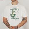 Serious Goose Funny Wildlife T Shirt Humorous Bird Watching Animal Lover Jersey Unique Top Quirky Gift Vintage Homme