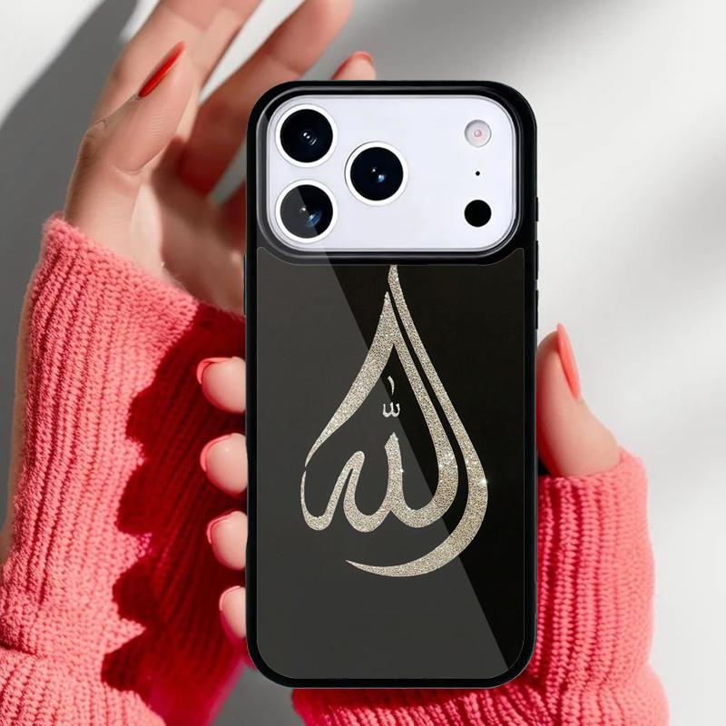 Мусульманские арабские цитаты Аллаха Чехол для телефона для iPhone 17 Air 16e 15 14 13 Pro Max Задняя крышка для 12 11 Pro Coque